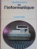 Dictionar Informatica Larousse, J. Bureau, 1972, Franceza, Ghid IT, 222 Pagini, Carte de Buzunar