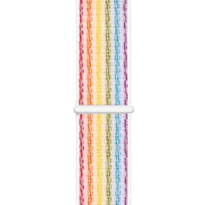 Curea Apple Watch Sport Loop Rainbow 41 40 38mm foto