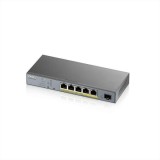 ZYXEL GS1350-6HP 5-PORT GBE POE SWITCH