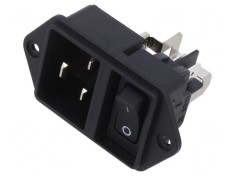Conector Alimentare AC 16A 250VAC IEC 60320