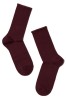Șosete damă din bumbac fără elastic, Conte Elegant Comfort 000, 36-37 (23), Bordo