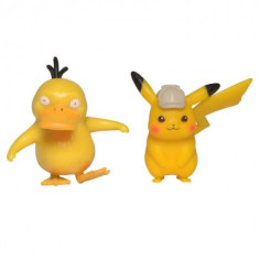Pokemon Pikachu &amp;amp; Psyduck minifigurine 3-5 cm foto