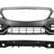 Bara Fata cu Difuzor Spate si Ornamente evacuare Mercedes C-Class A205 Cabrio C205 Coupe (2014-2019) Facelift Design Negru Crom Performance AutoTuning