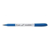 Marker permanent pentru CD DVD Pilot Begreen 0.6 mm varf rotund albastru