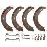 Set saboti frana, frana de mana MERCEDES VITO caroserie (638) (1997 - 2003) TRW GS8688