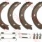 Set saboti frana, frana de mana MERCEDES VITO bus (638) (1996 - 2003) TRW GS8688