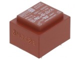 Transformator &icirc;ncapsulat 1,5VA 230V 6V 250mA PCB