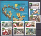 Anguilla 1981 Disney Craciun SAH MI 451-459 + bl. 40 MNH, Nestampilat
