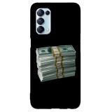 Husa compatibila cu Oppo A5 (2020) model Dollars Stacks, Silicon, TPU, Viceversa, Transparent, Carcasa