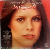 Anthony Ventura &lrm;&ndash; Je T'Aime 8 [ vinil, LP ] pop NM / VG+ Ariola 1980- Germania