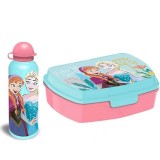 Set Cutie Sandwich + Recipient Aluminiu 500ml Frozen SunCity - Cutie Pranz Copii
