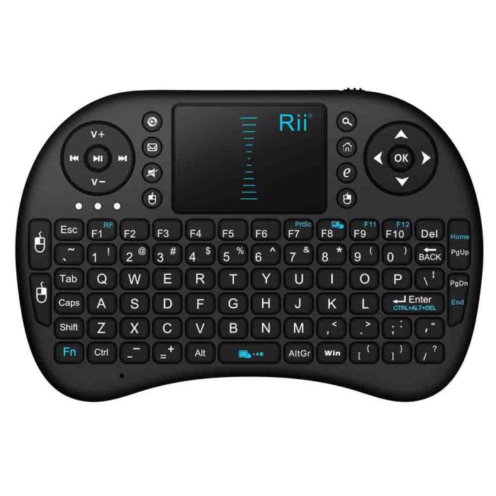 Mini tastatura Rii wireless touchpad pentru XBox, PS, PC, Notebook, Smart TV