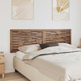 vidaXL Tăblie cap Pe perete natural 180 cm Lemn solid de tec 42024551
