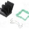 Radiator extrudat, aluminiu, 19mm x 19mm, negru, Advanced Thermal Solutions - ATS-51190R-C1-R0