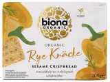 Crispbread felii crocante din secara integrala cu susan bio 200g Biona