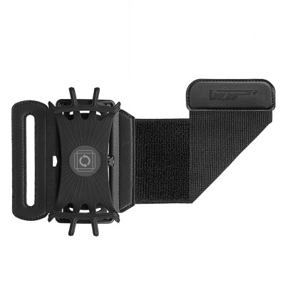 Husa Sport Wrist OEM Rotatable, pentru Telefon 4 inci - 5.5 inci, Neagra foto