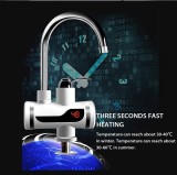 Cumpara ieftin Robinet Electric Pentru Incalzirea Apei, Afisaj Digital, Prindere Pe Chiuveta, Putere 3000 W, Incalzire Instanta, Consum Redus De Energie