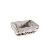 Cos depozitare hartie natur textil bej 20 x 16,5 x 7,5 H