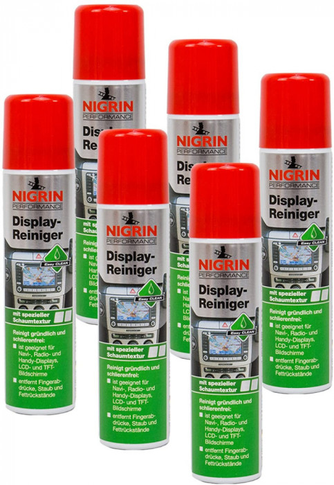 Set 6 Buc Nigrin Spray Curatat Display Bord 75ML 73923