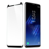Folie protectie din sticla Samsung G965 Galaxy S9 PLUS pentru tot ecranul (Full Cover) curbata 3D (Case