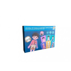 Puzzle educativ 30 piese - Corpul Omenesc - Baieti, 7Toys