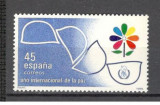 Spania.1986 Anul international al Pacii SS.201