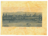 4059 - SIBIU, Panorama &amp; Cathedral, Romania - old card 18.5/14 cm - unused, Necirculata, Printata
