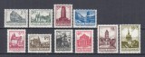 ROMANIA 1972 LP 804 UZUALE (I) MONUMENTE SERIE MNH