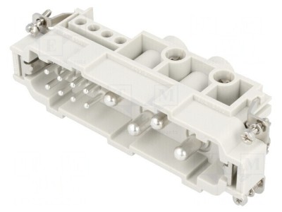 Conector HDC Inserturi Contact Tată S-K PIN 12 500V foto