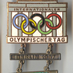 Insigna Olimpica Olimpiada - COMITETUL OLIMPIC - GERMANIA