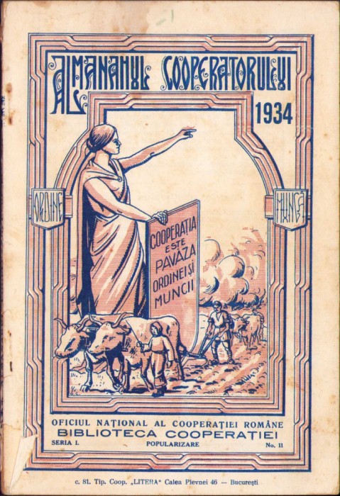 HST 296SP Almanahul cooperatorului 1934