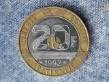 20 FRANCS 1992 MontSaintMichelle - franta, Europa