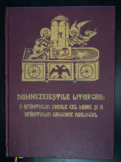 Dumnezeie?tile Liturghii: A Sfantului Vasile cel Mare ?i a Sfantului Grigorie Di foto