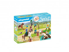 Playmobil Spirit - Caluti si lectii de tras cu arcul foto