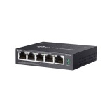 SWITCH TP-LINK Omada, 5-Port Gigabit Unmanaged, cu 4-Port PoE+, carcasa metalica &quot;DS105GP&quot; (timbru verde 2 lei)