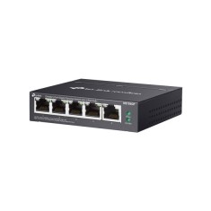 SWITCH TP-LINK Omada, 5-Port Gigabit Unmanaged, cu 4-Port PoE+, carcasa metalica &quot;DS105GP&quot; (timbru verde 2 lei)