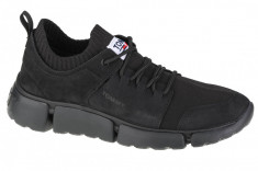 Pantofi pentru adida?i Tommy Hilfiger Jeans Chunky Mono Sock Lea Trainers EM0EM00679-BDS negru foto