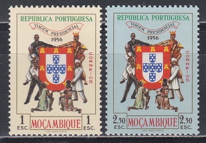 Mozambic 1956 - Vizita președintelui &icirc;n Mozambic, MNH