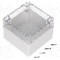 Carcasa policarbonat, 120mmx120mmx90mm, IP65, GAINTA - G279C