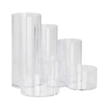 Cumpara ieftin Suport pentru accesorii birou Maul, neechipat, 6 compartimente, transparent