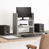 vidaXL Organizator birou, gri sonoma, 40x17x41 cm, lemn prelucrat 854765