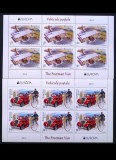 Romania 2013, minicoli de 6 marci, LP 1979b &quot;Europa 2013 - Vehicule postale&quot; , cota LP 129.5 lei