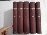 Colectiune de LEGI si REGULAMENTE 1923-1927 ( Ministerul Justitiei ) - 5 volume