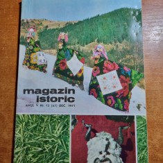 revista magazin istoric decembrie 1971