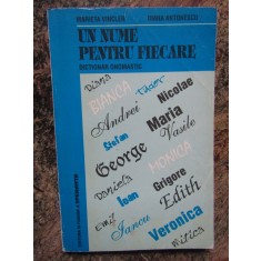 Marieta Vincler - Un nume pentru fiecare. Dictionar onomastic