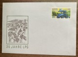 D11 - IPS - Intreg postal strain tematica agricultura - Germania Democrata - DDR - 1987