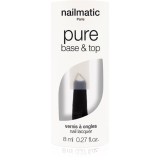 Nailmatic Pure Color lac de unghii Base &amp; Top 2 in 1 8 ml