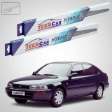 Cumpara ieftin Ștergătoare Toyota Corolla E10 Liftback 1992-1997 | Set Față Hibrid &ndash; TeamCar&reg;