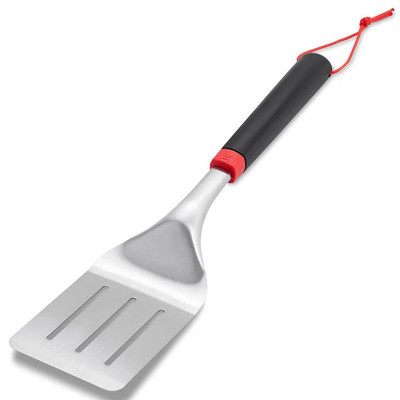 Spatulă pentru gătit și servit Weber WB 6318, Inox, 40 cm, Inox/negru foto