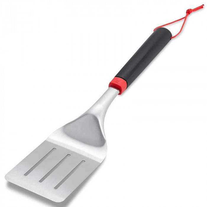 Spatulă pentru gătit și servit Weber WB 6318, Inox, 40 cm, Inox/negru